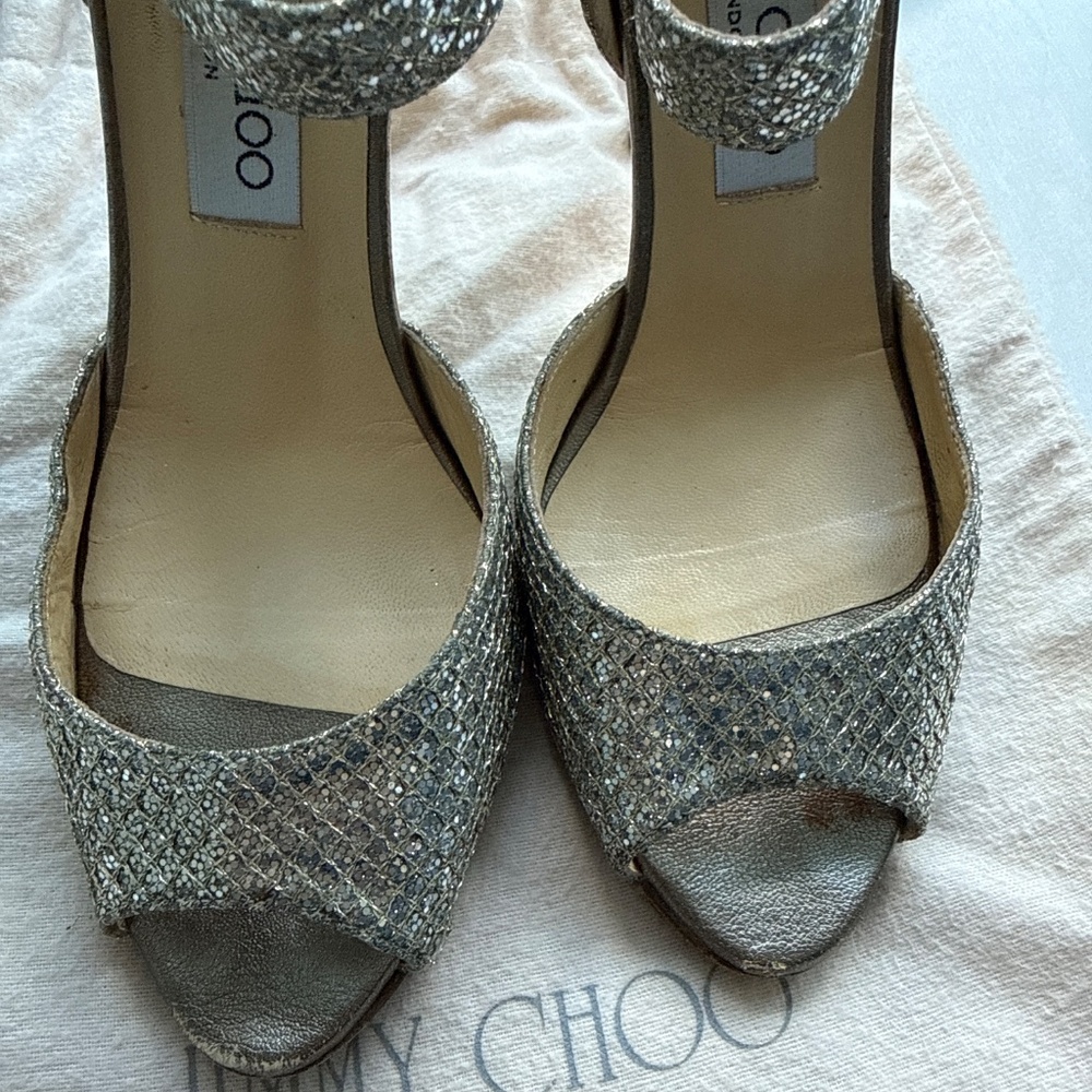 Jimmy choo AUTHENTIC sandals , size EU 37 or USA 7 - Picture 8 of 10